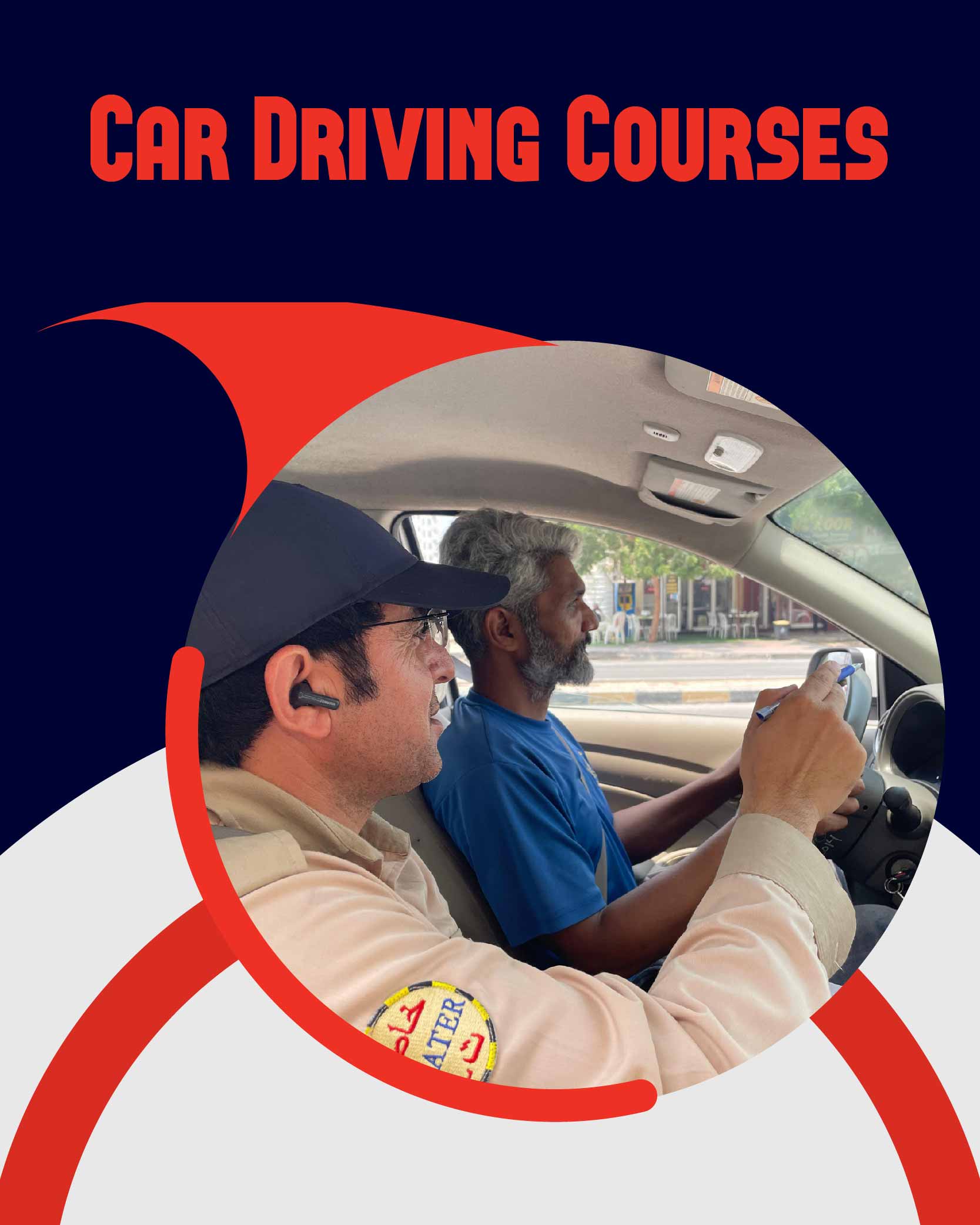 Mobile Web Banner Design_Car Driving Courses